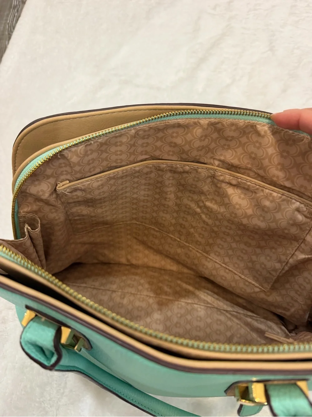 Women’s Seafoam Green Handbag